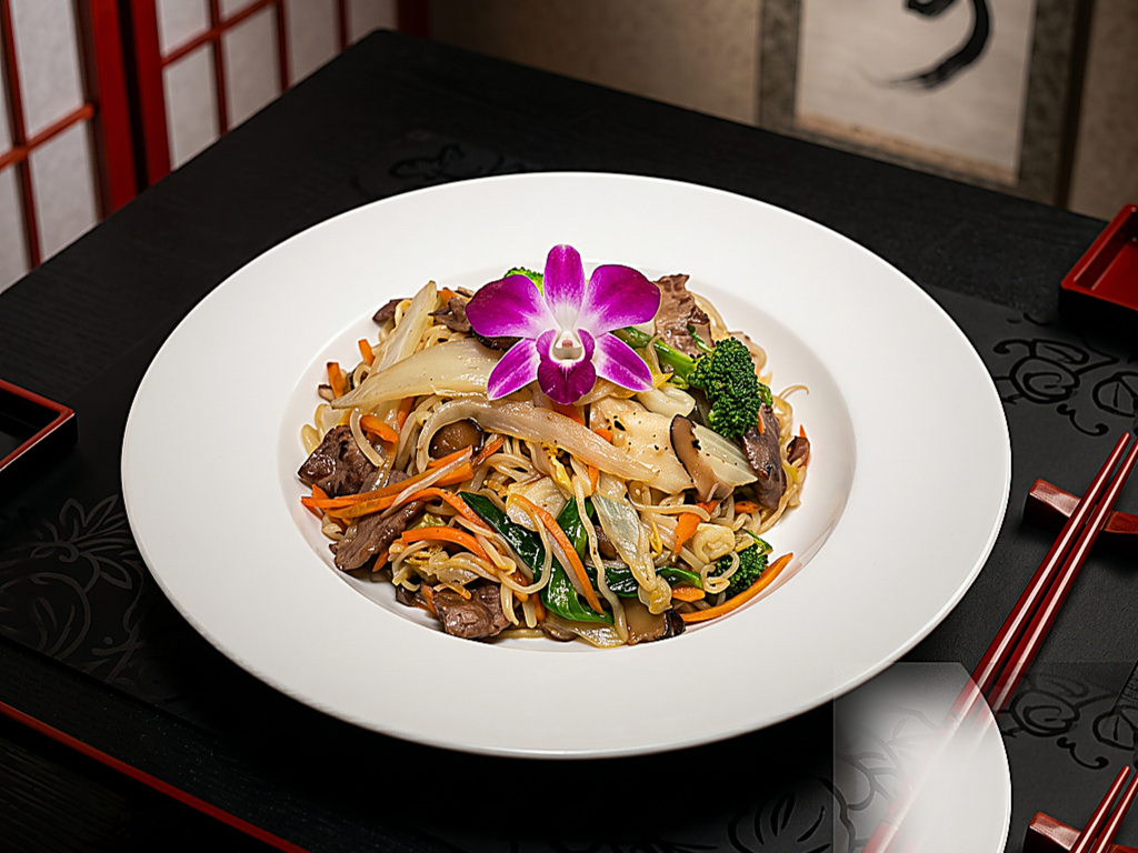 Chicken Yakisoba.
