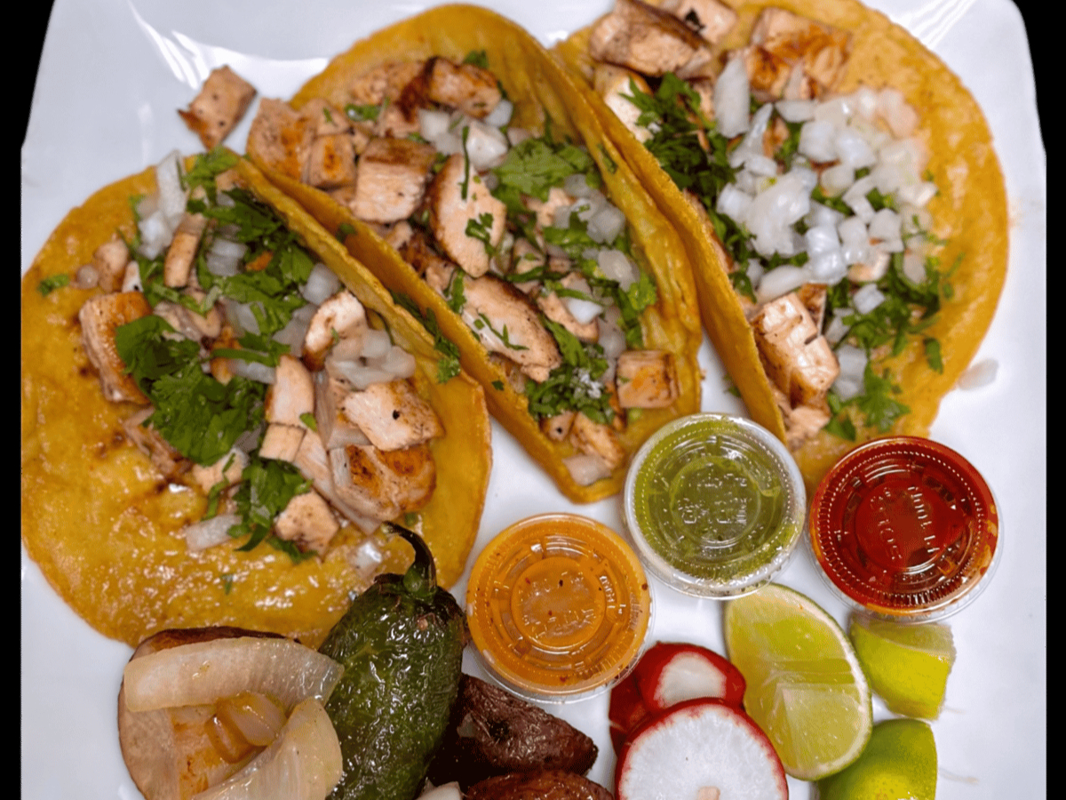 Chicken Tacos.