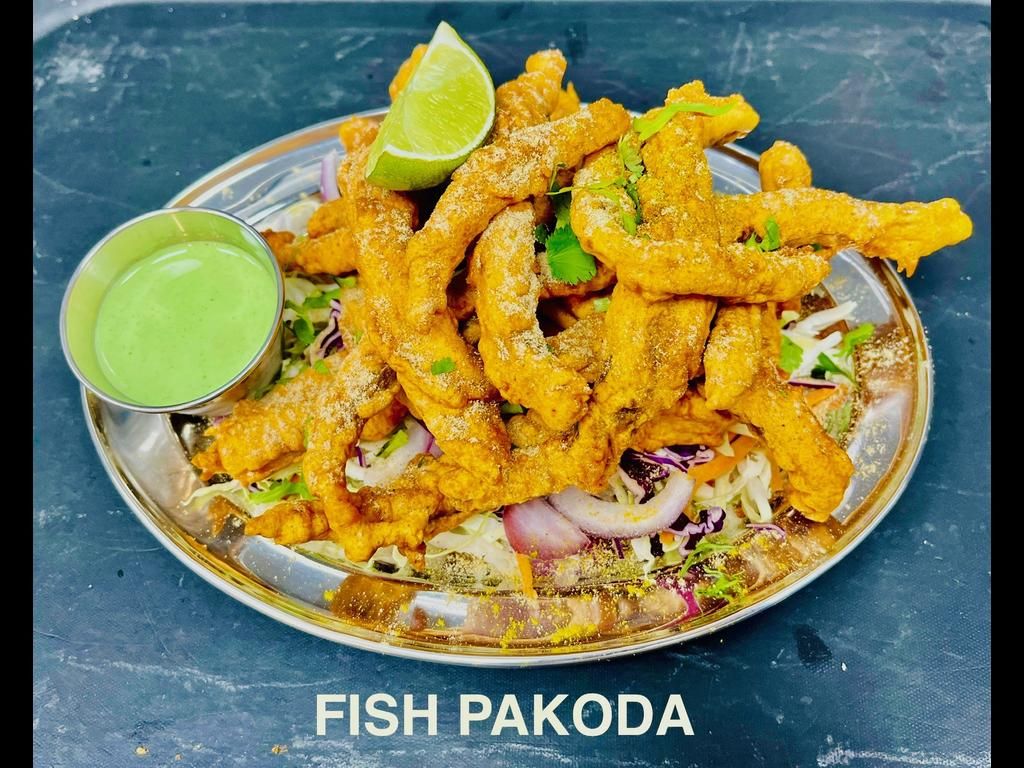 Fish pakoda.