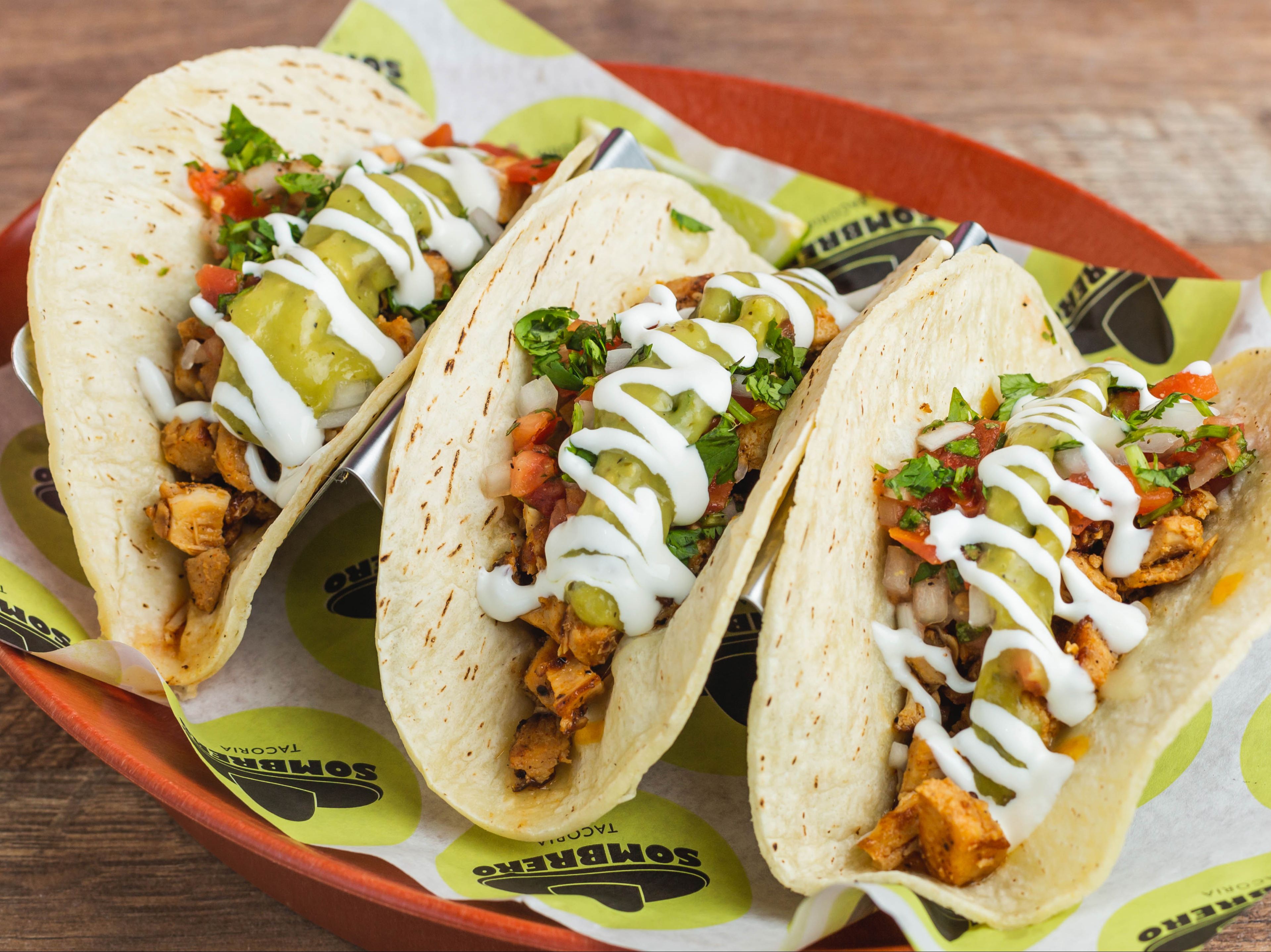 Chorizo Taco Trio.