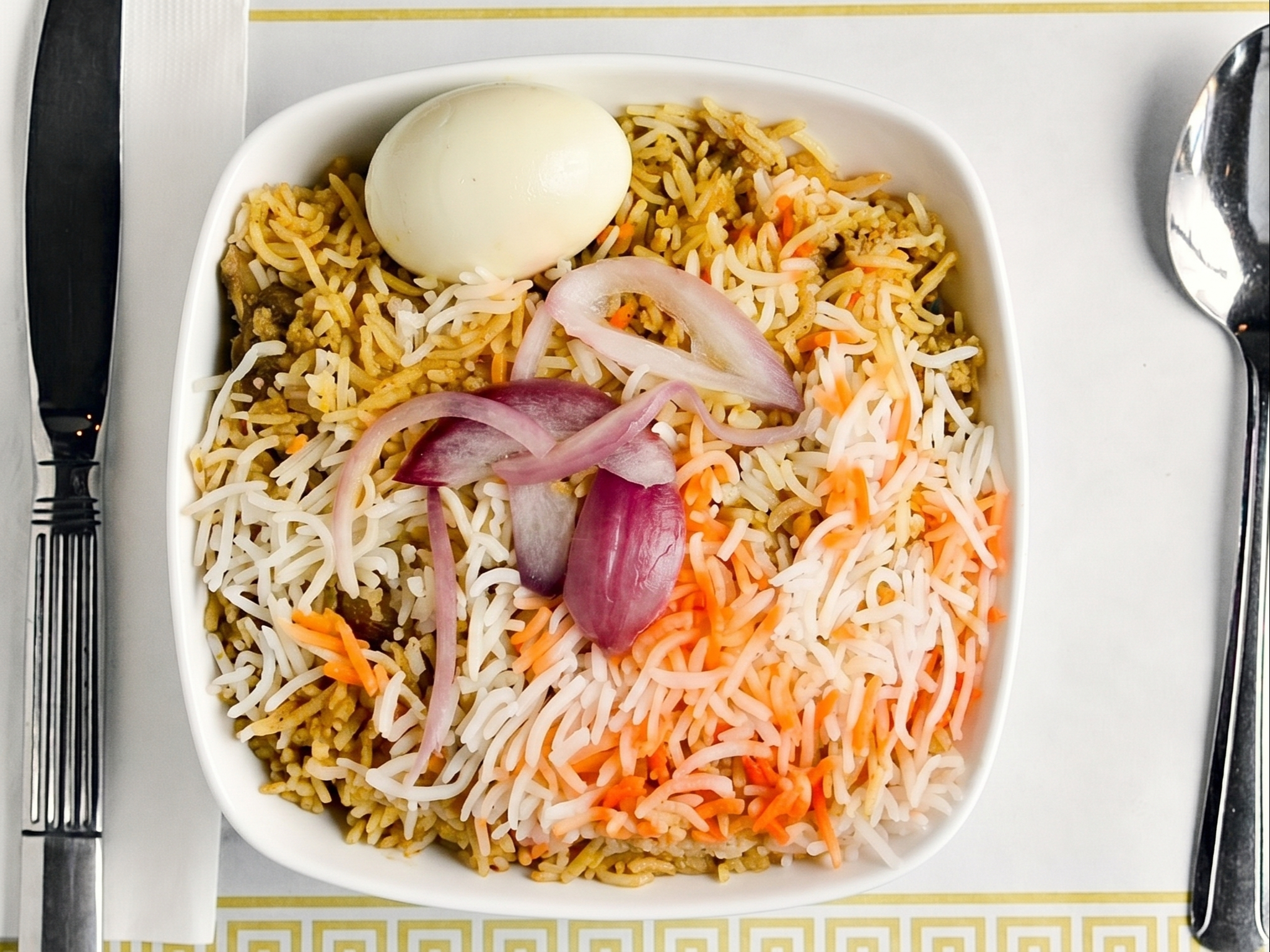 Goat Biryani.