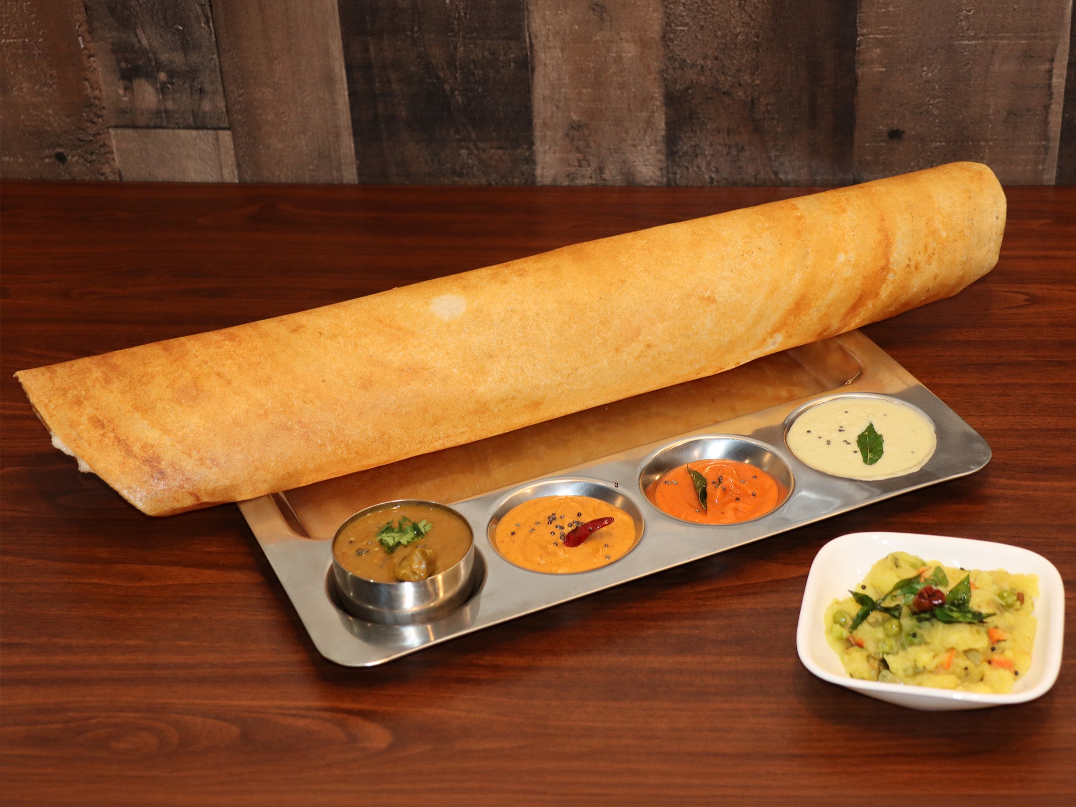 GHEE ROAST MASALA DOSA.