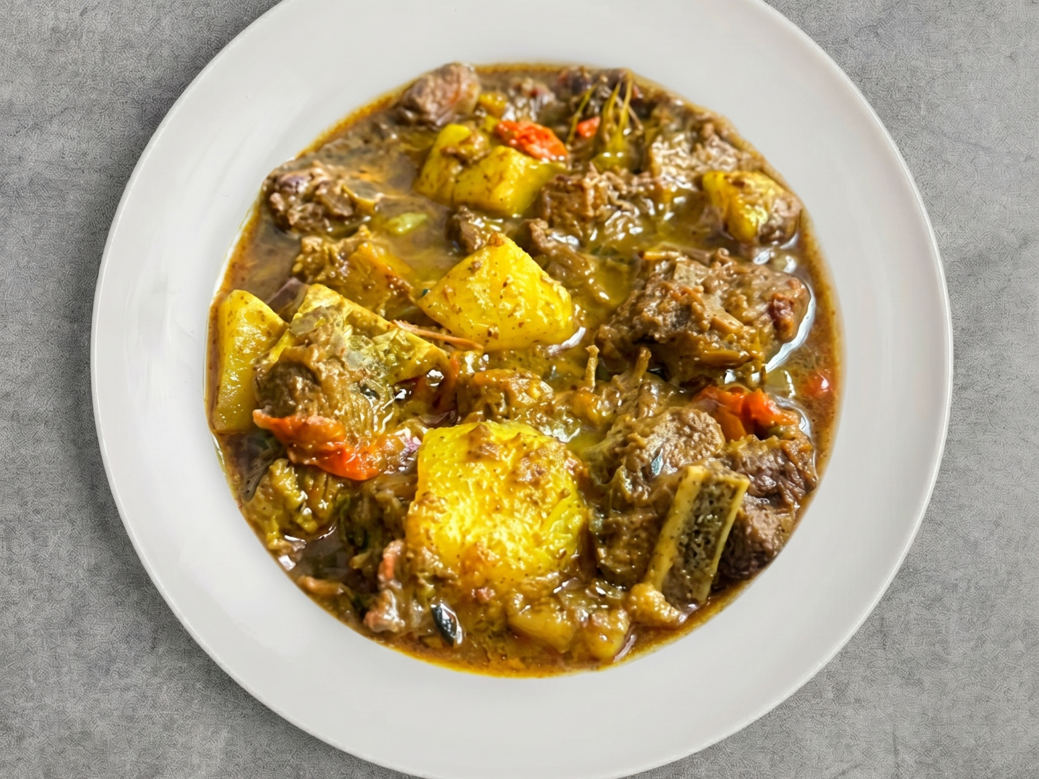 Curry Goat.