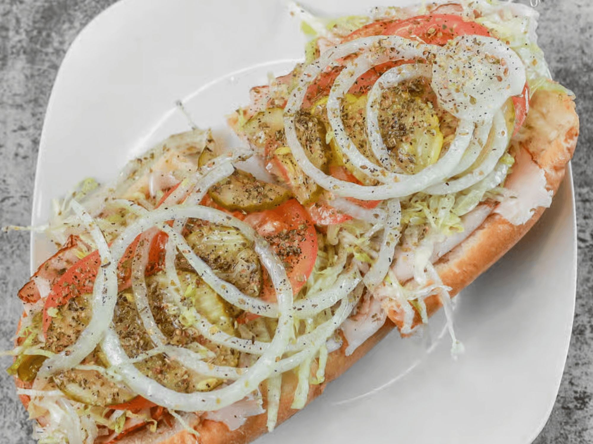 Ham & Cheese Hoagie.