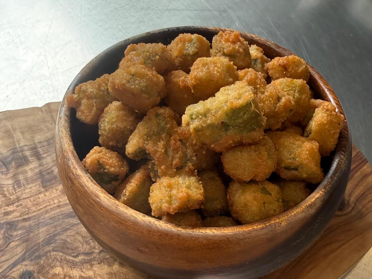 Fried Okra.