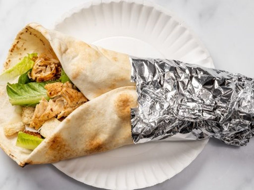 Chicken Caesar Wrap.