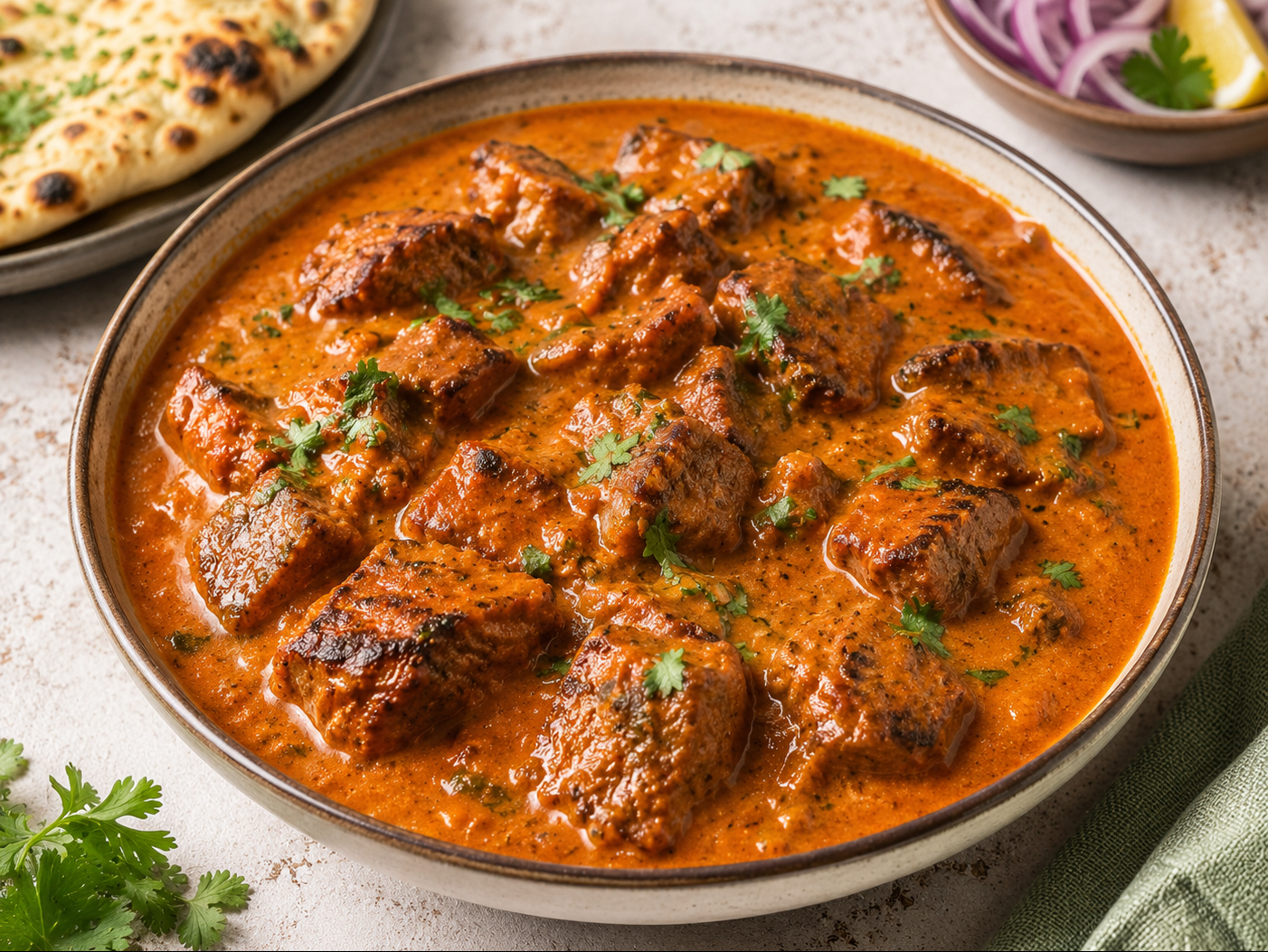 Lamb Tikka Masala.