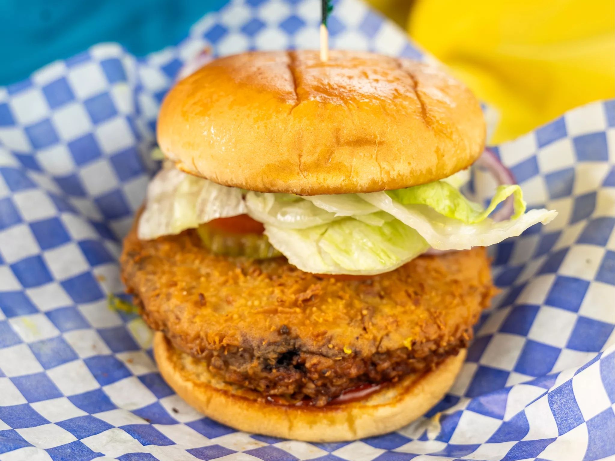 Fat Tuesday Burger.