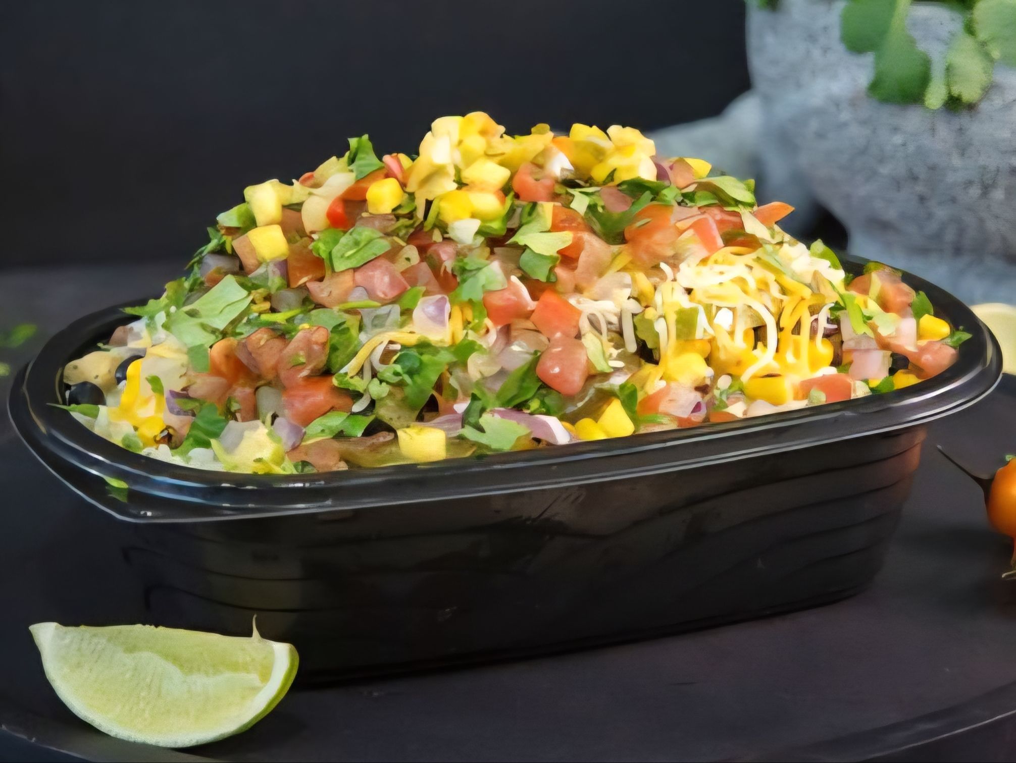 GROUND BEEF TACO BOWL