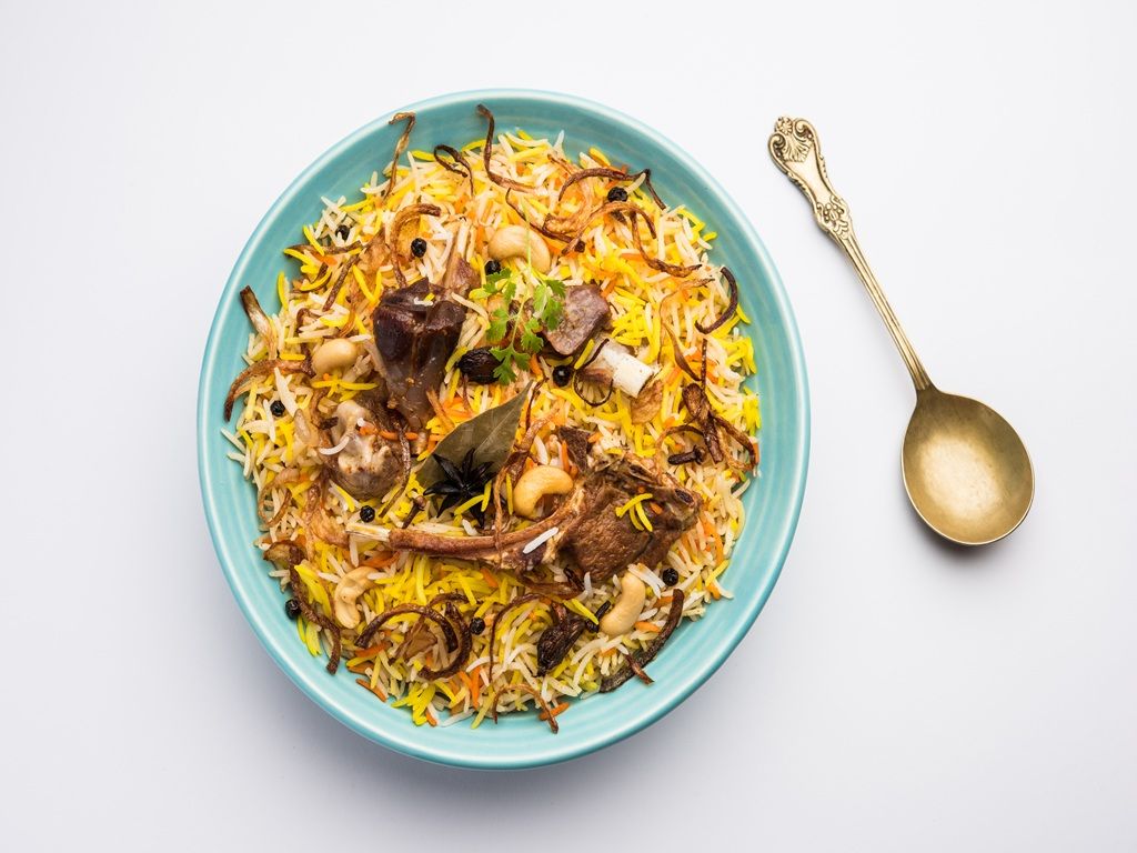 Lamb Biryani.