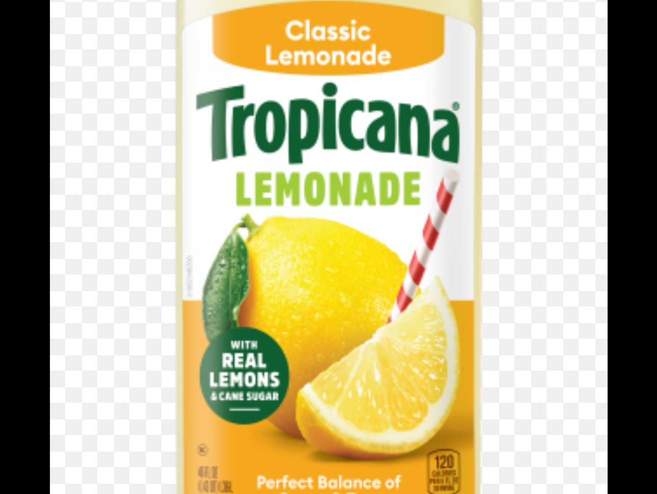 TROPICANA LEMONADE.