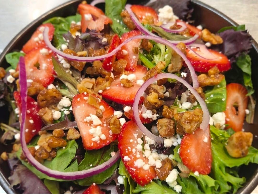Strawberry Fields Summer Salad.