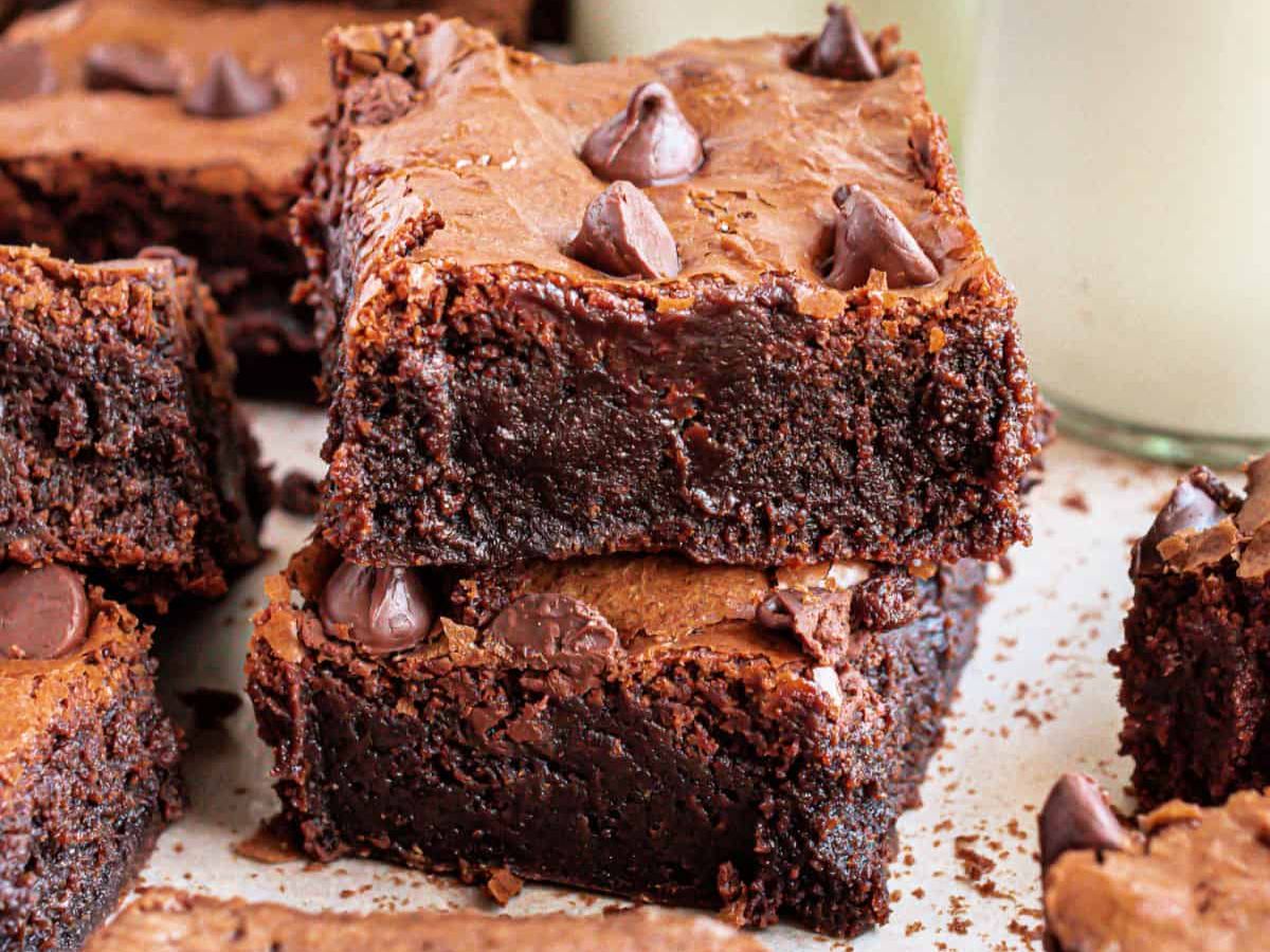 Chocolate Chip Brownie.