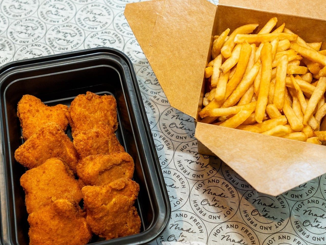 Vegan Nugget Combo (6 Pcs.).