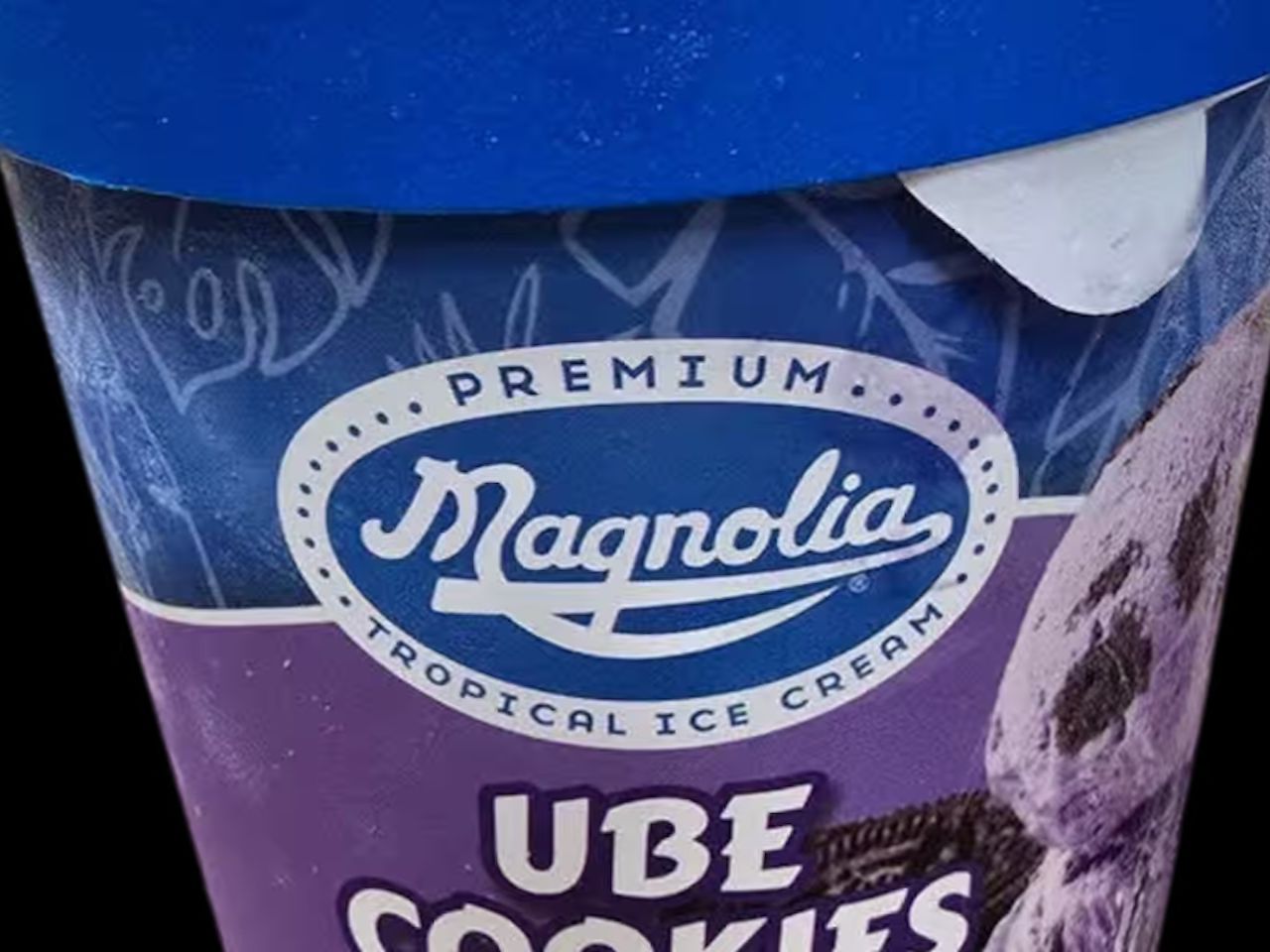 Ube Cookies and Cream Magnolia.