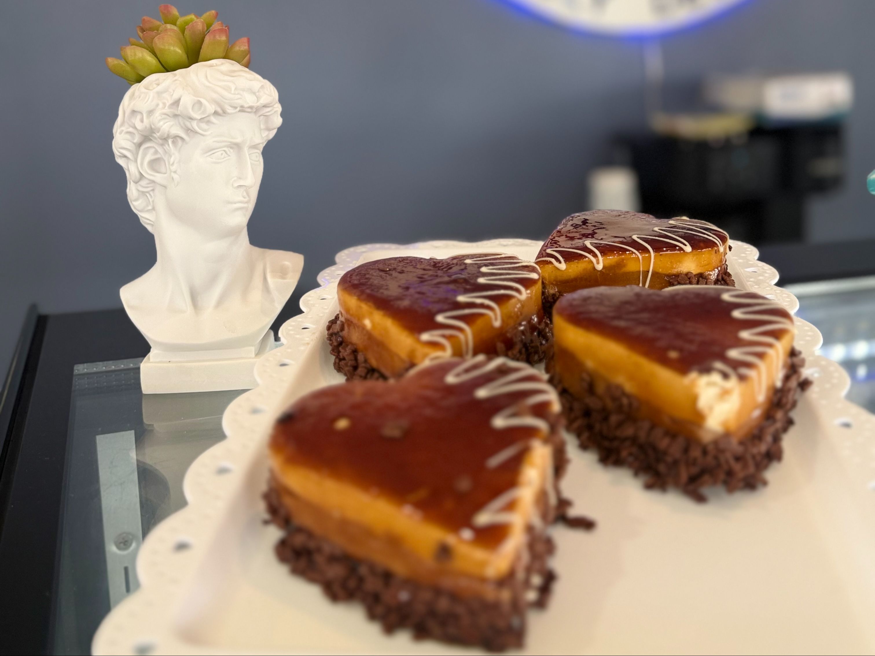 Chocolate Caramel Cake.
