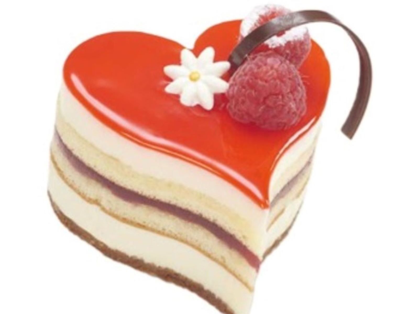 EDELWEISS HEART CAKE