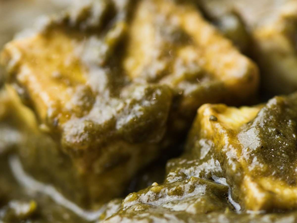 Saag Paneer.