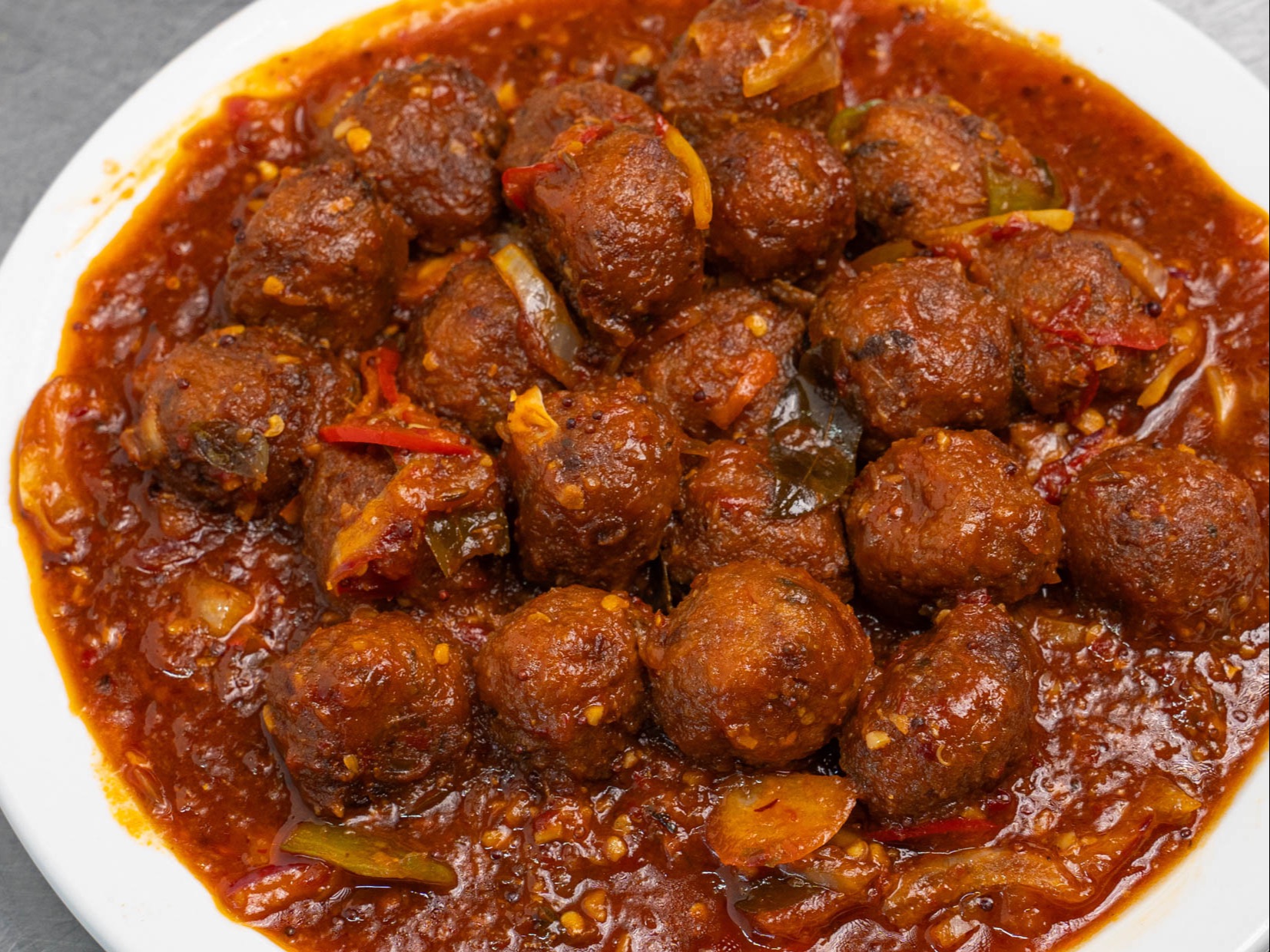 Chilli Manchurian (Medium Spicy).