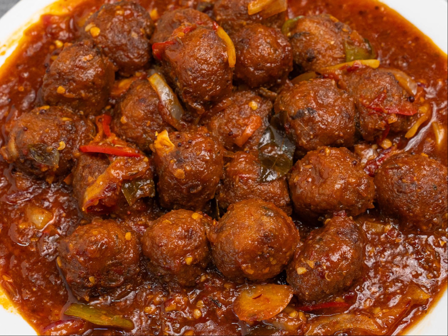 Chilli Manchurian (Medium Spicy).