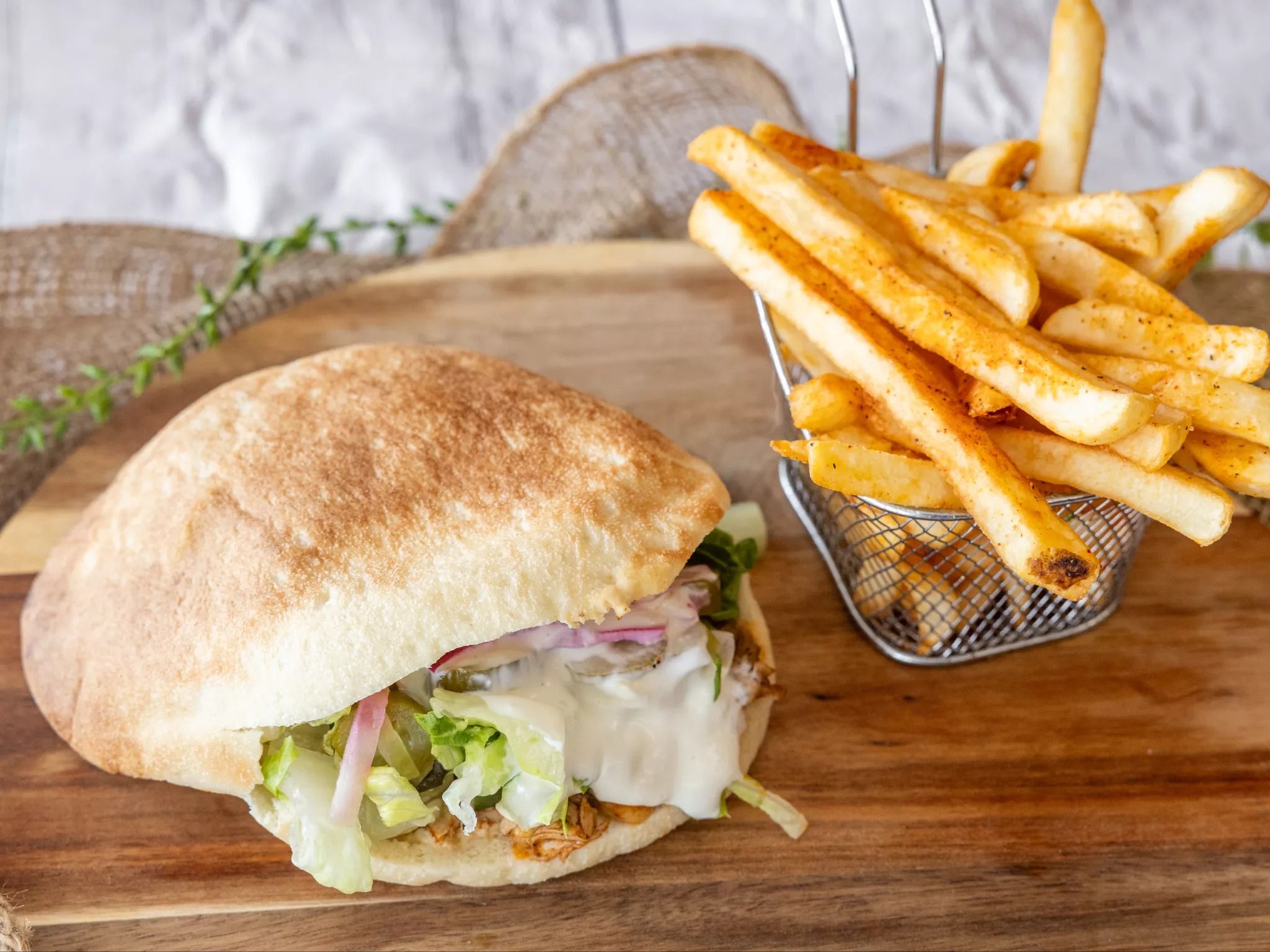 Chicken Shawarma Sandwich