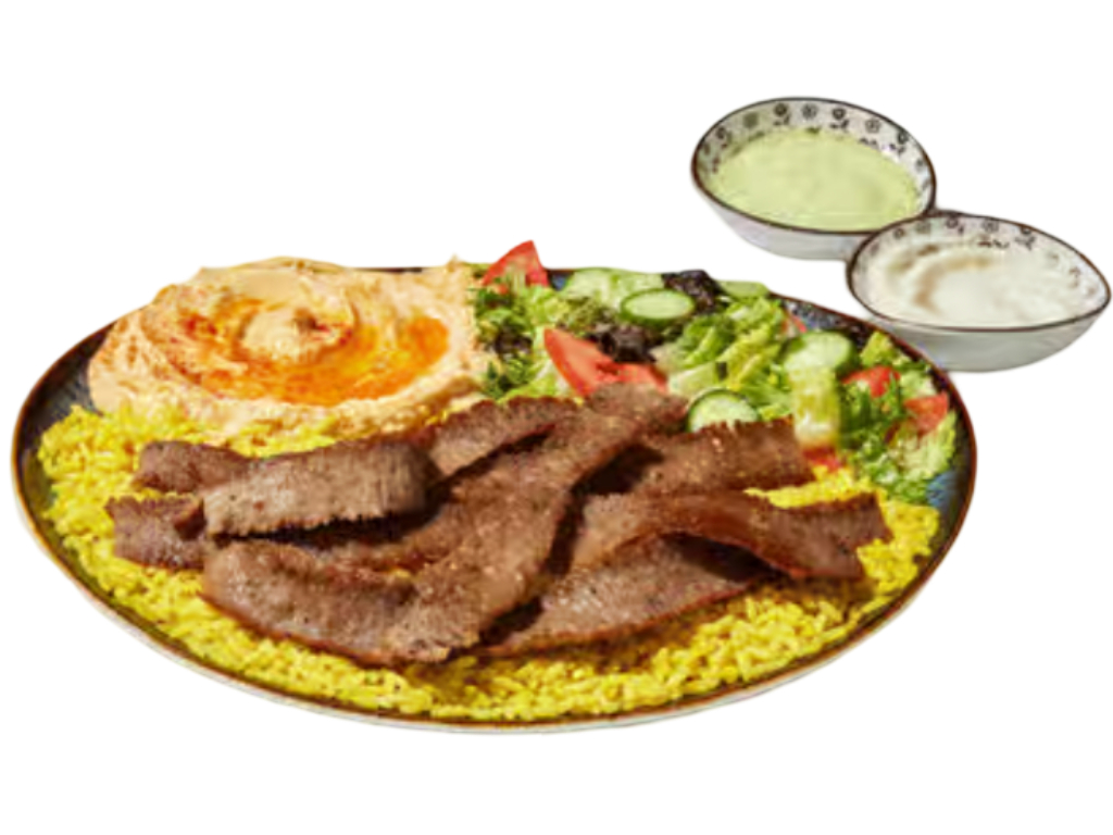 #5 Gyro Meat Plate.