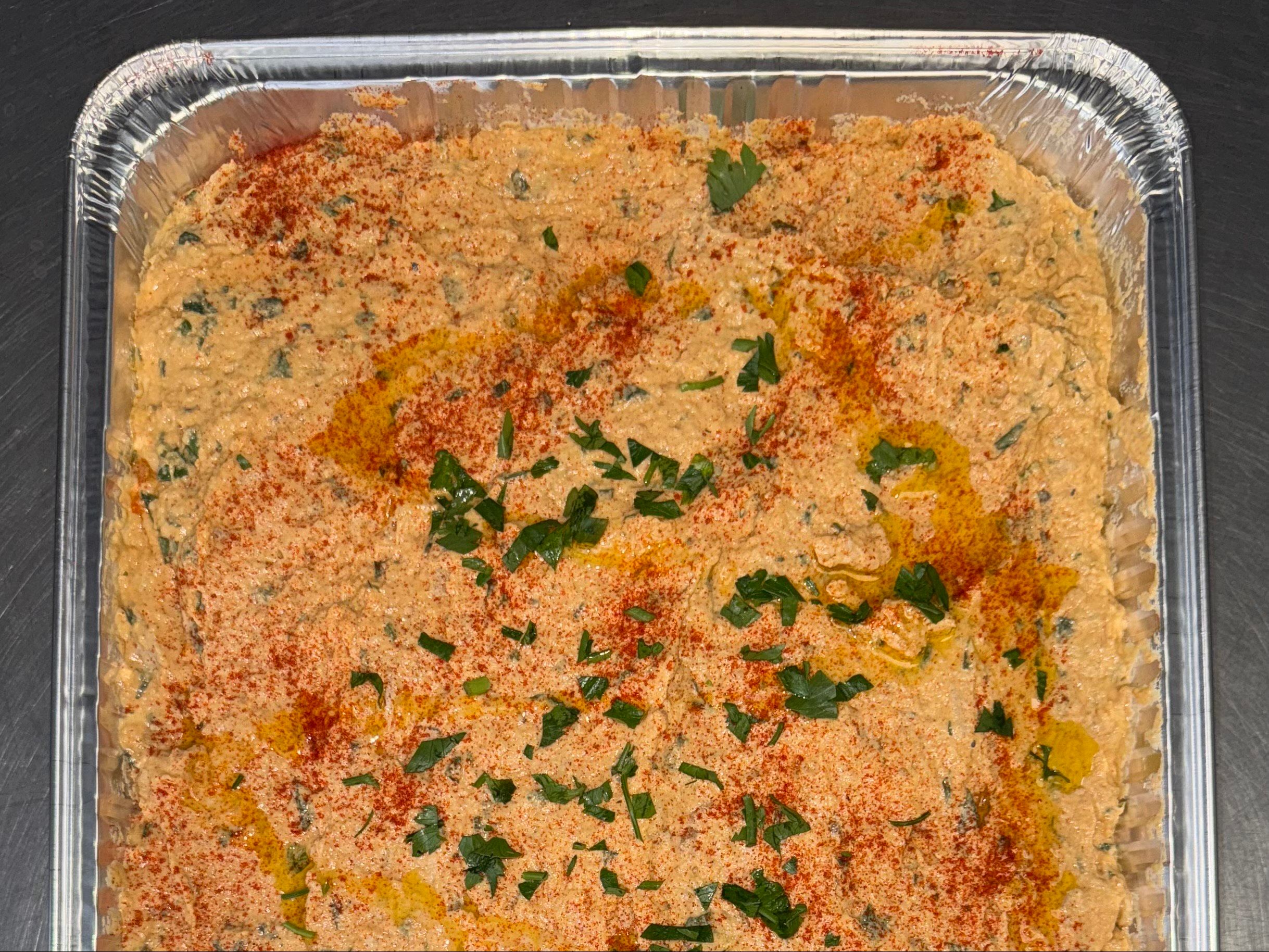 Half Tray Baba-ganoush.