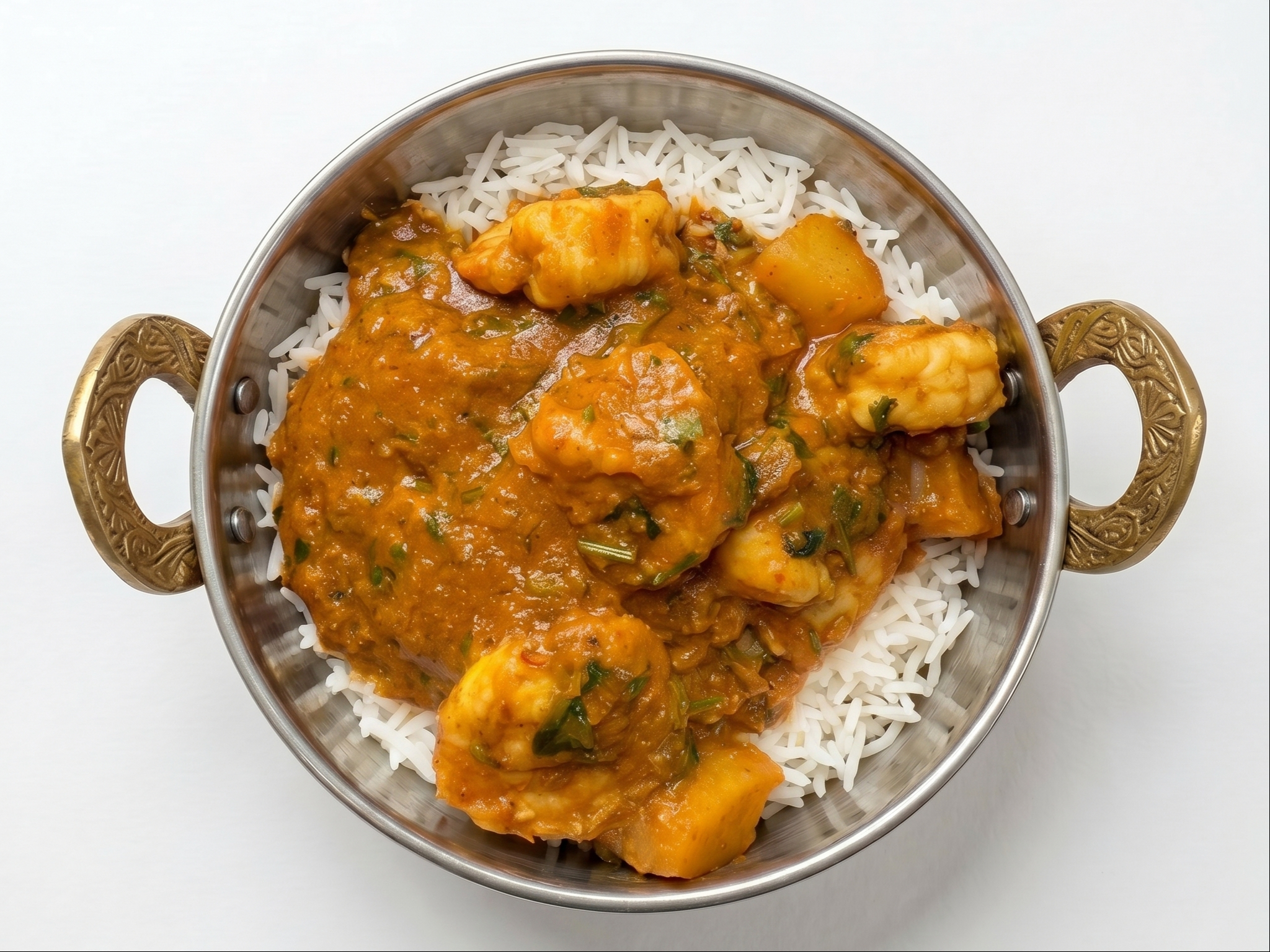 Shrimp Vindaloo.