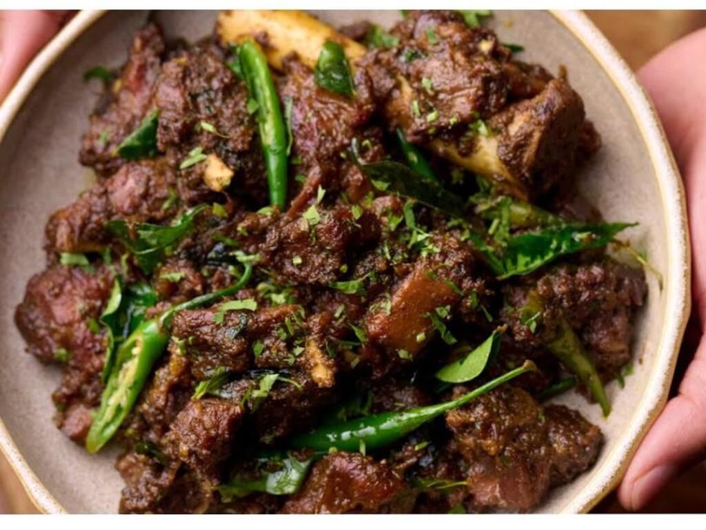 Goat Pepper Fry.