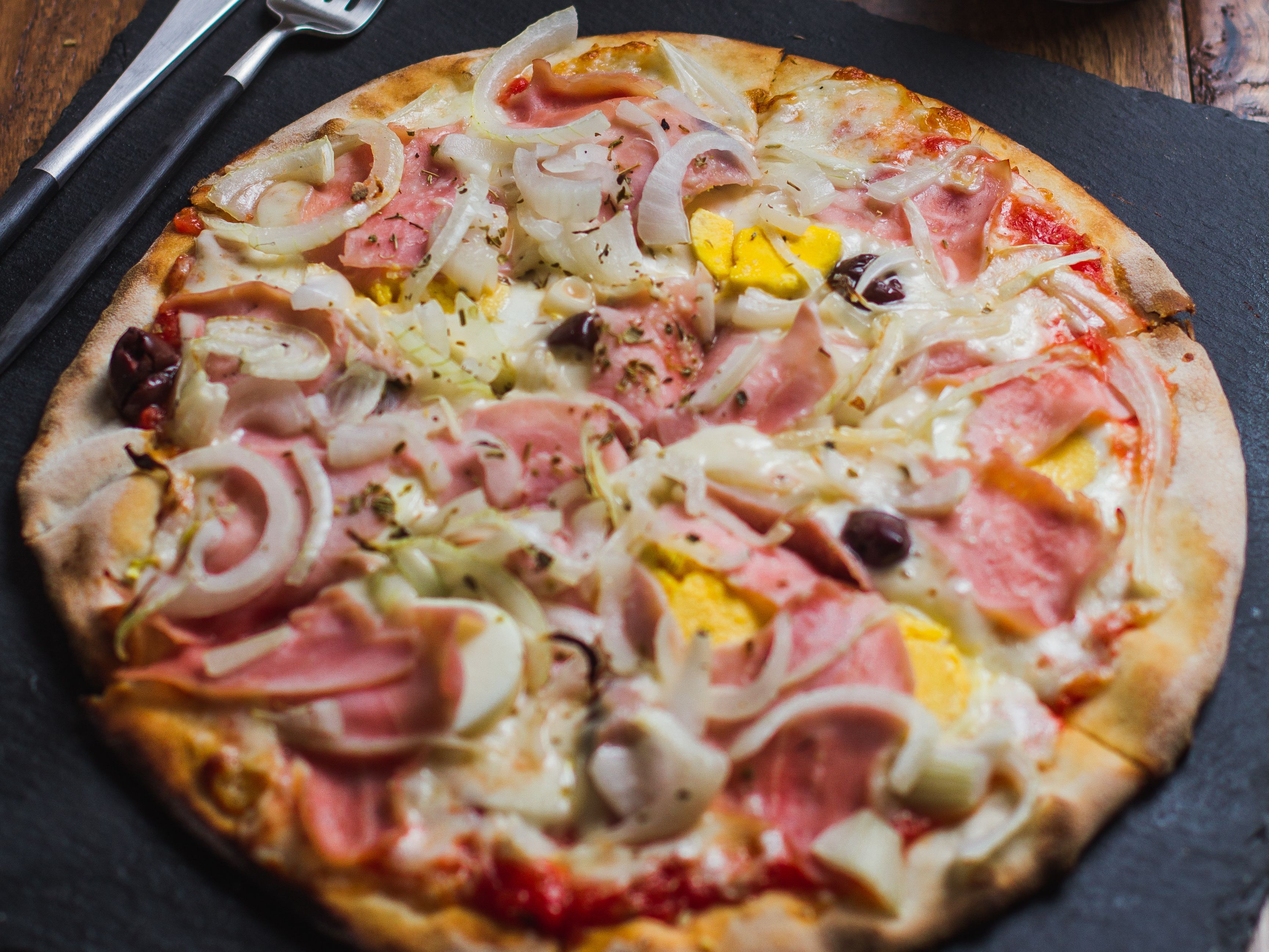 Portuguesa Pizza 8 inch.