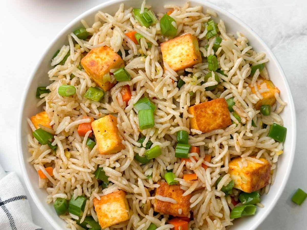 Paneer Fried Rice.