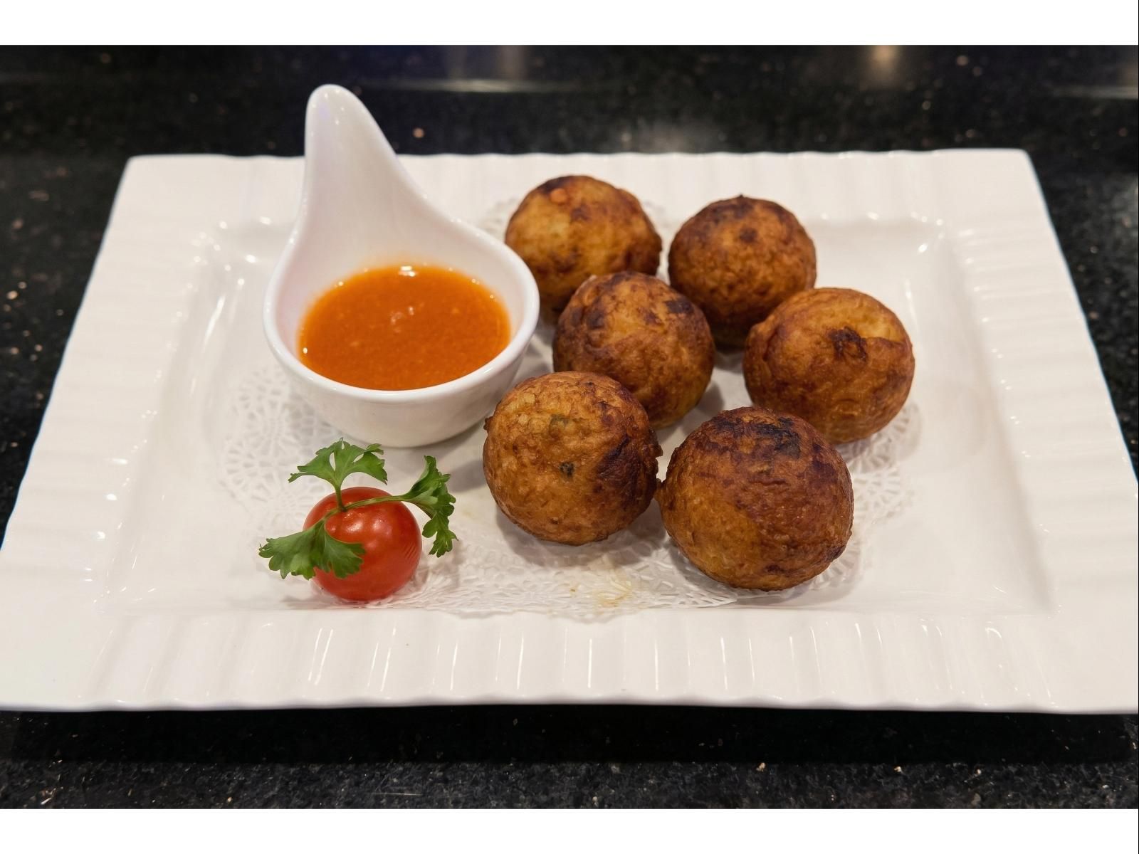 Takoyaki.