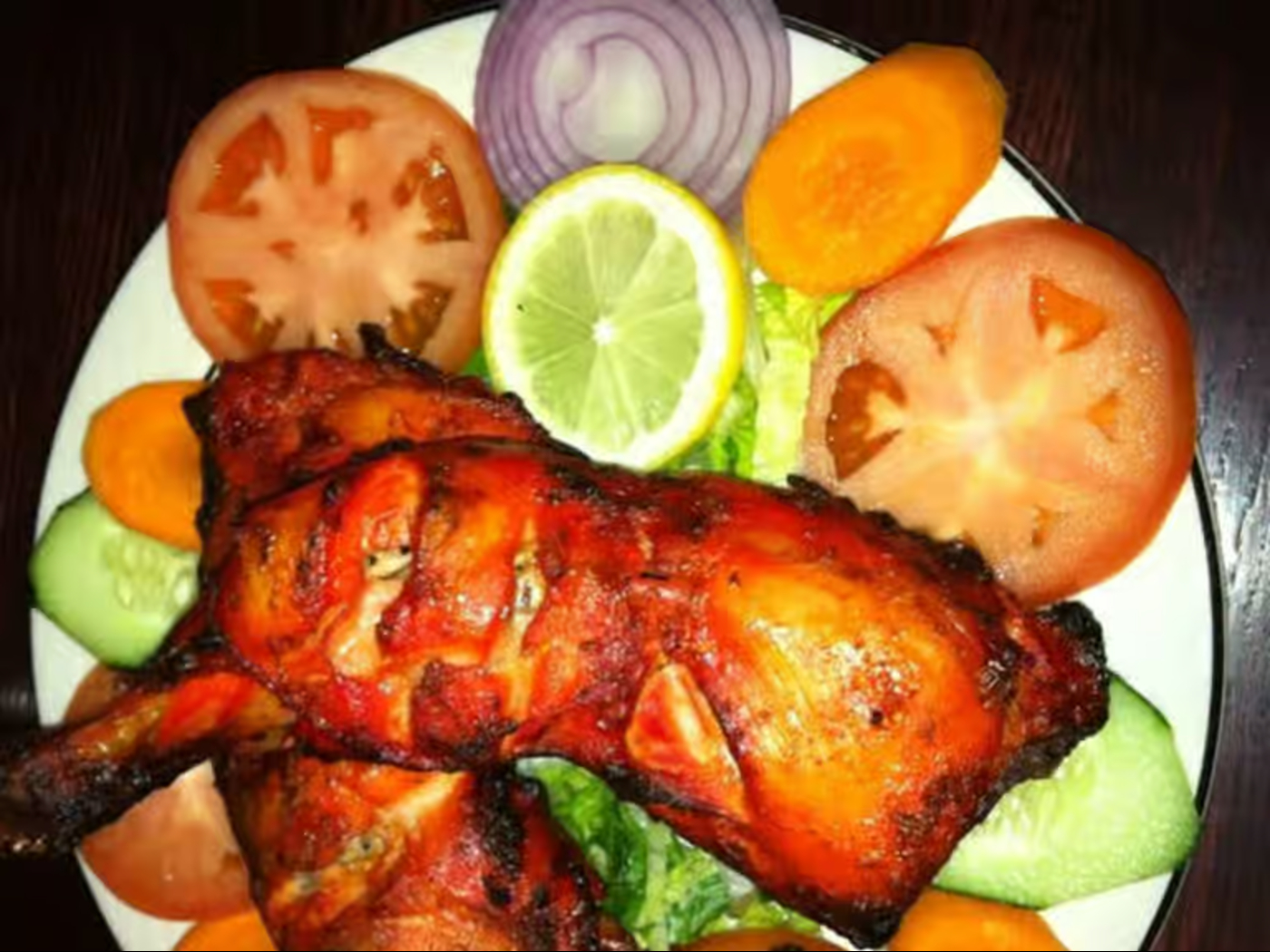 Tandoori Chicken Quarter (2pc.).