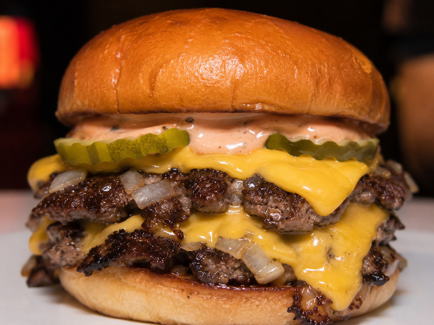 Double Smash Burger.