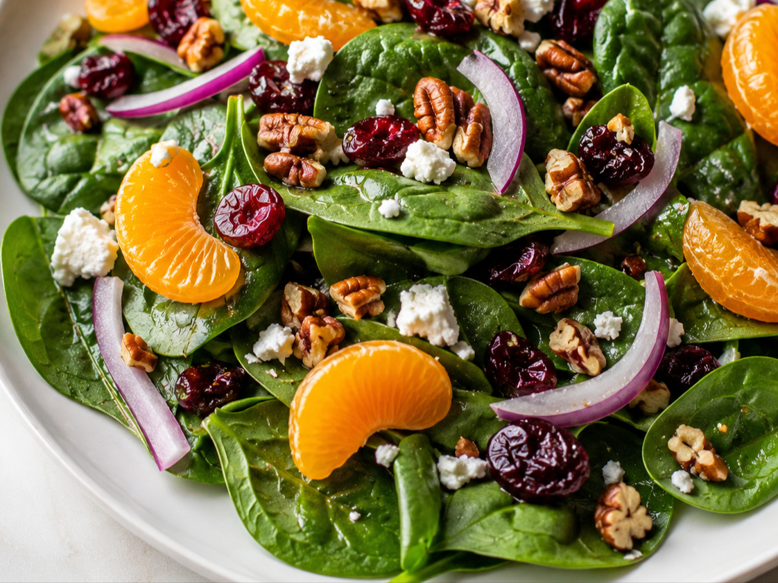 Salads - Spinach Salad Per Lb.