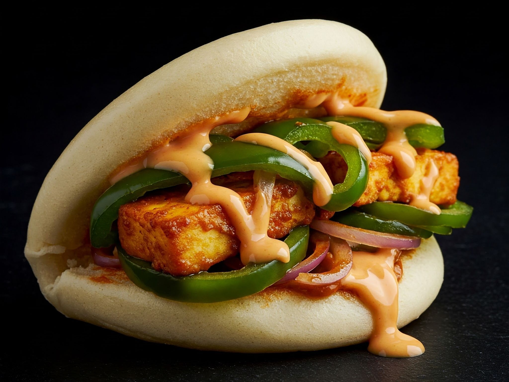 Paneer Bao Bun.