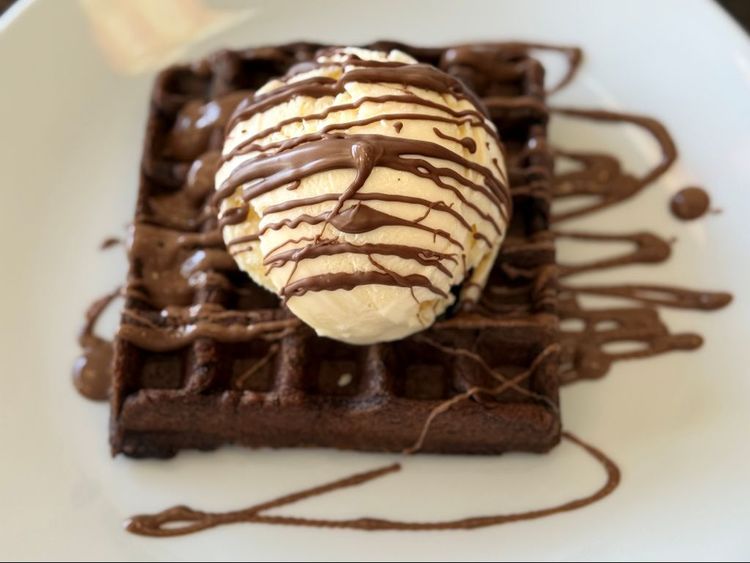 A la mode Waffle