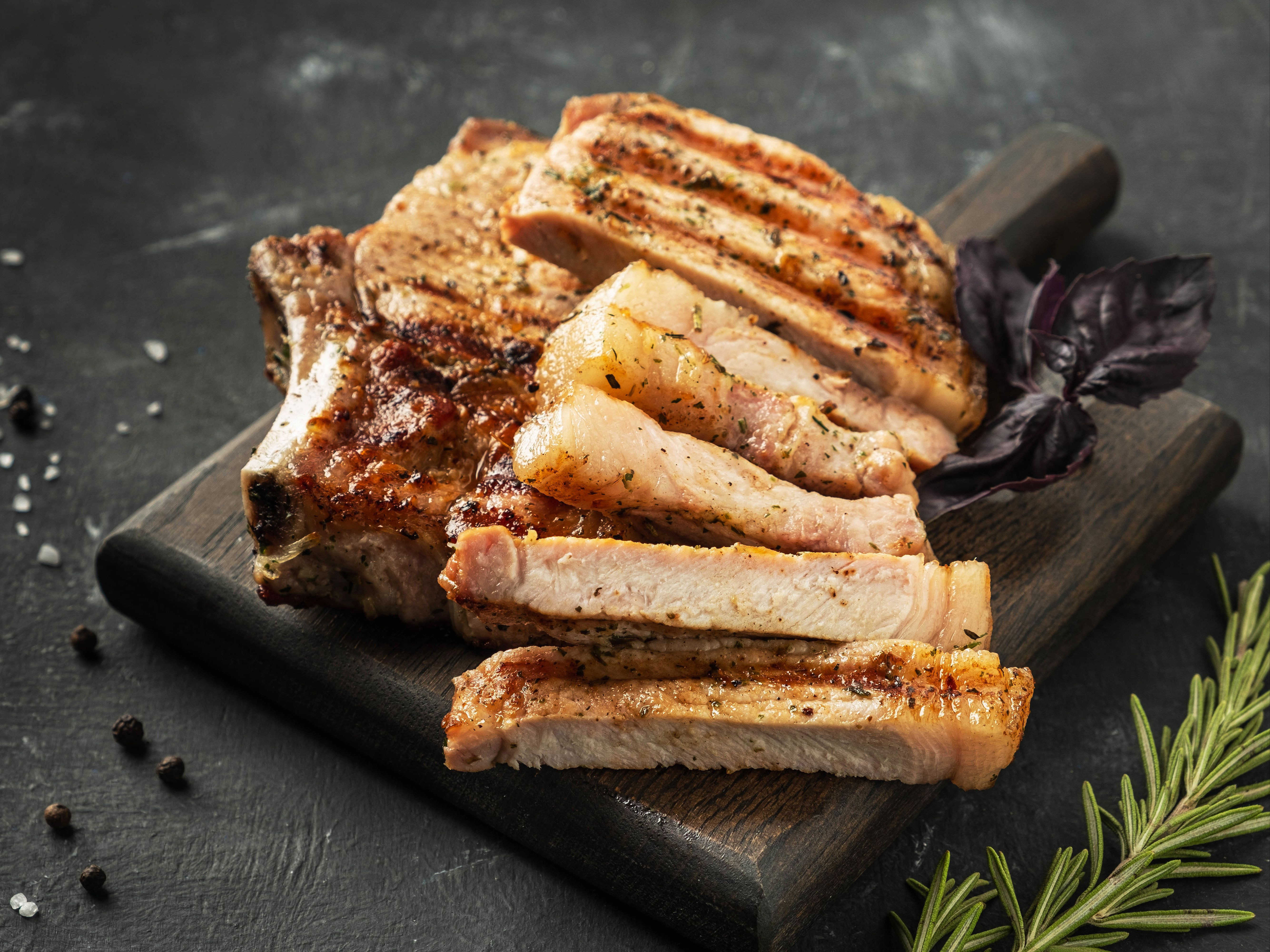 Side of Dia Thit Nuong/ Side Grilled Pork.