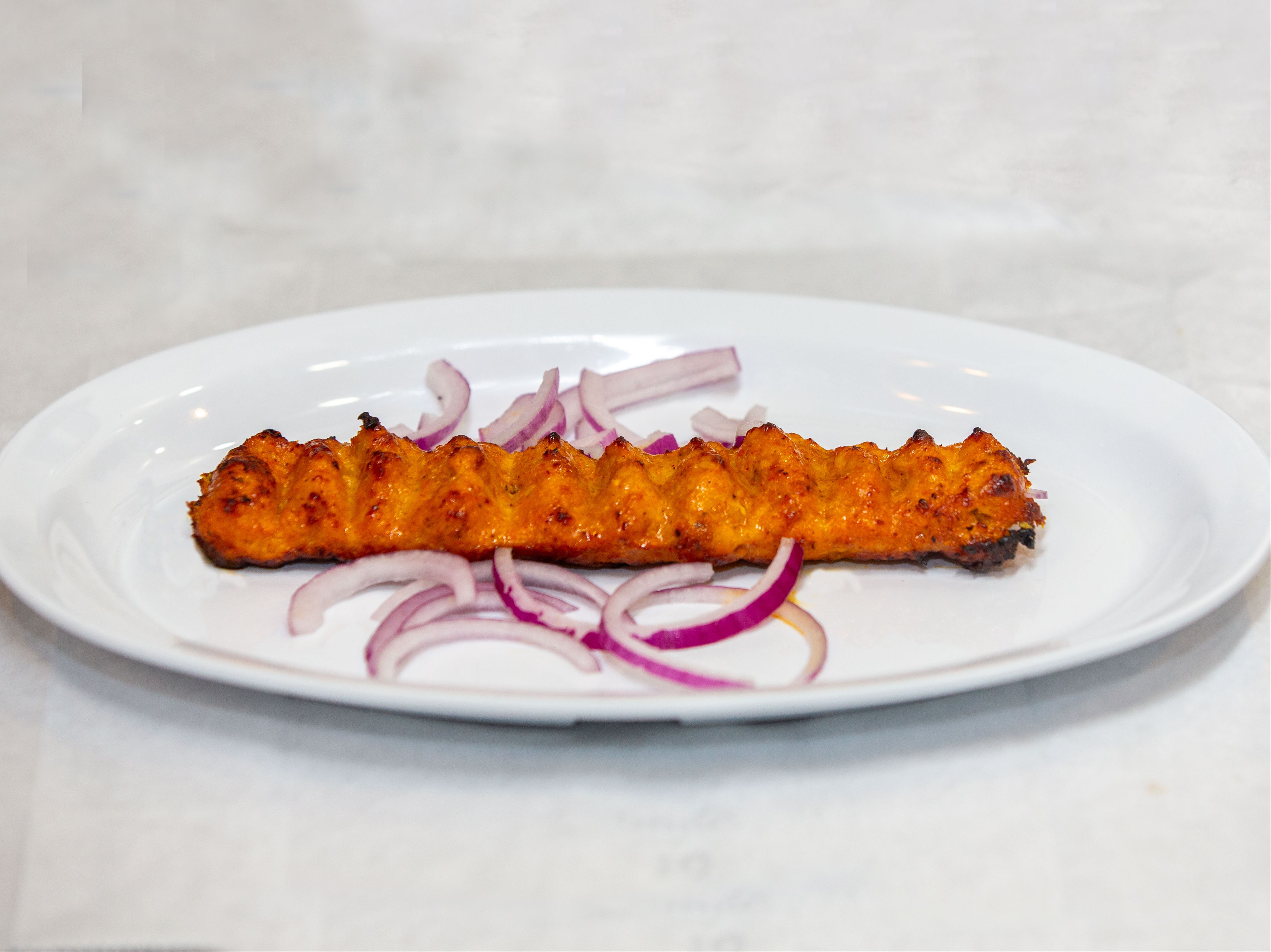 Chicken Kubideh Skewer.