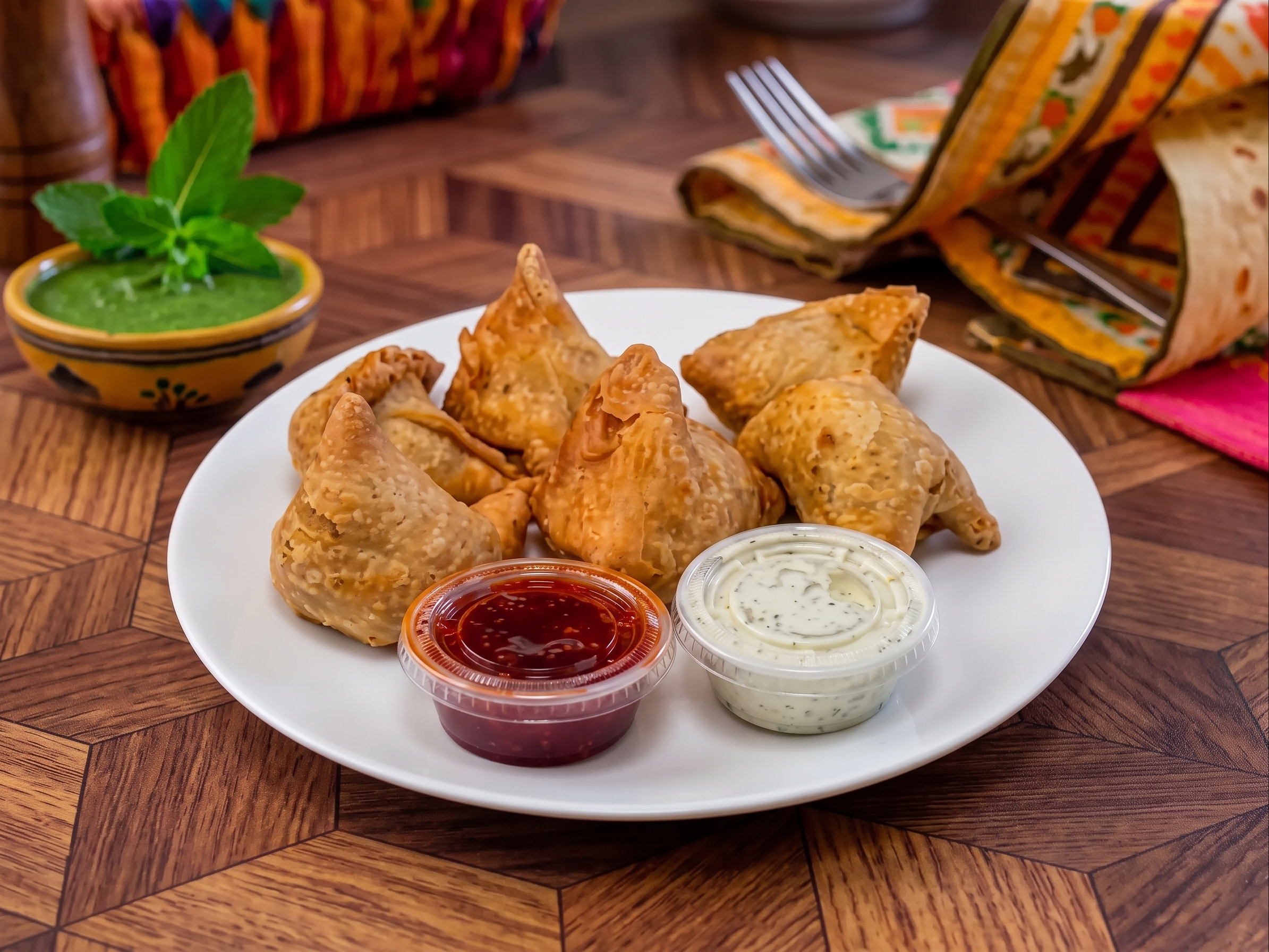 Chicken /Beef Samosa 1 PC.