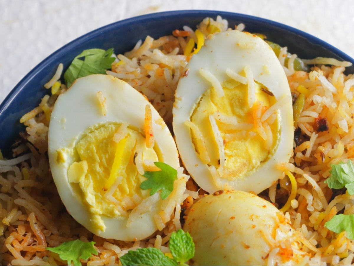 Egg Dum Biryani