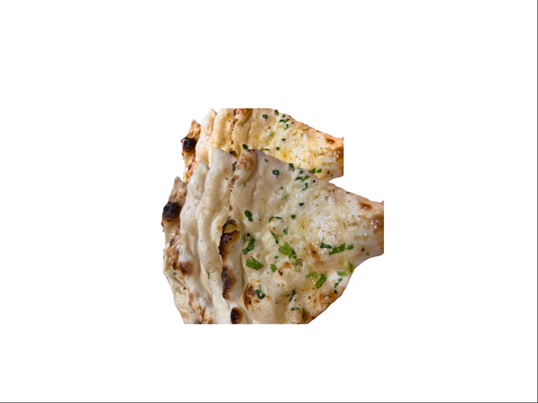 3.Garlic Naan.