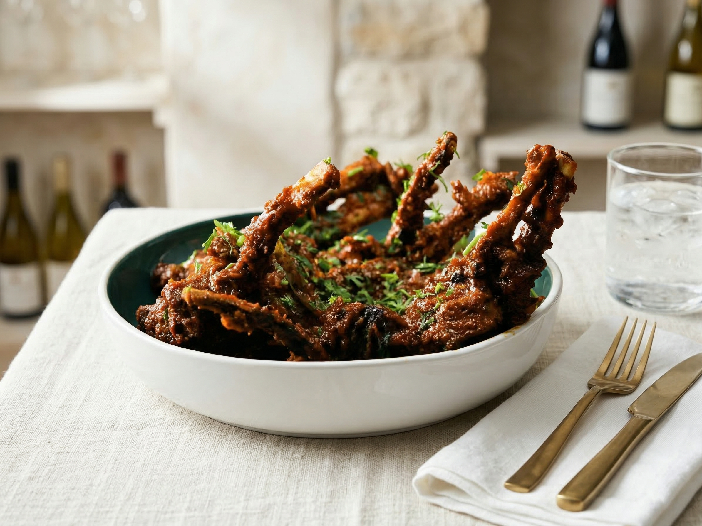 Goat Chops of Heaven.