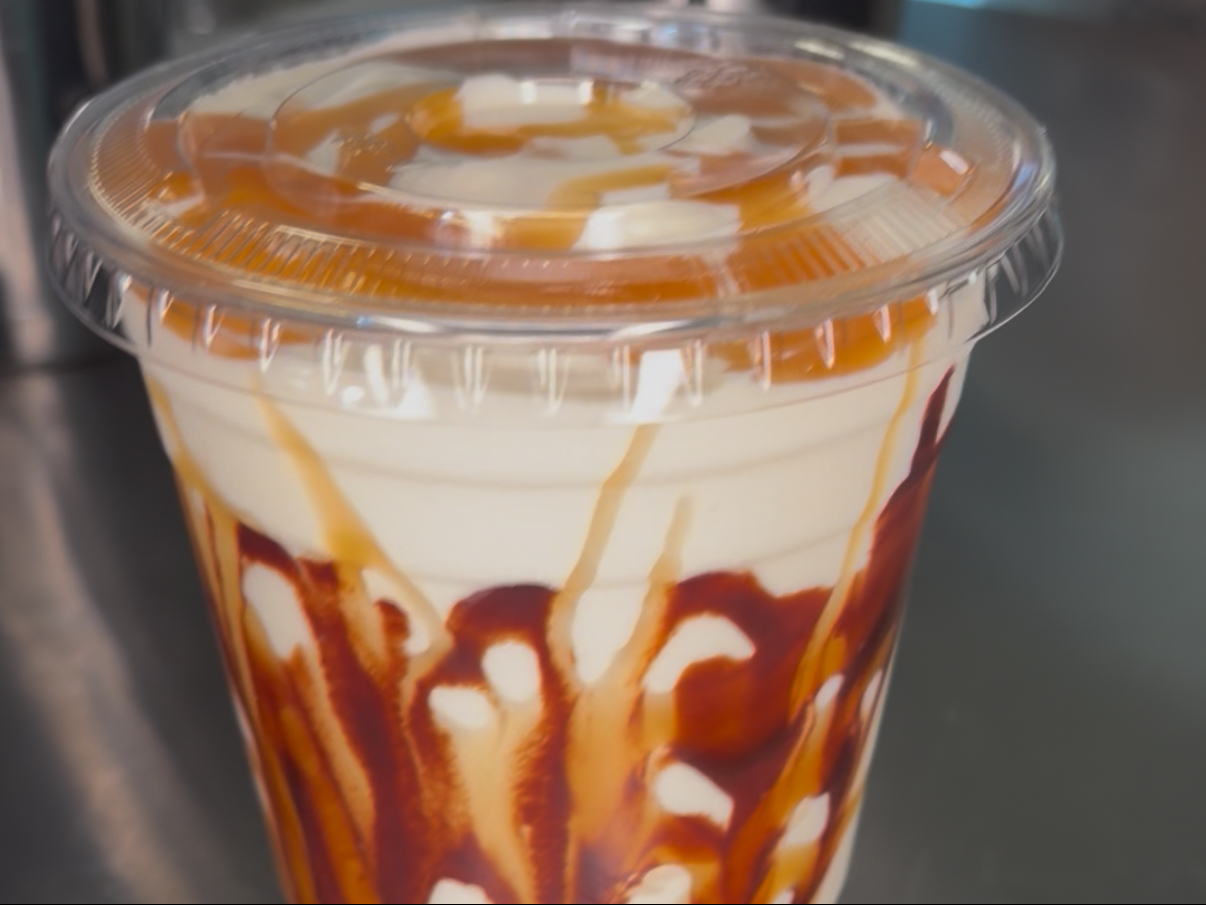 Caramel Chocolate Shake.