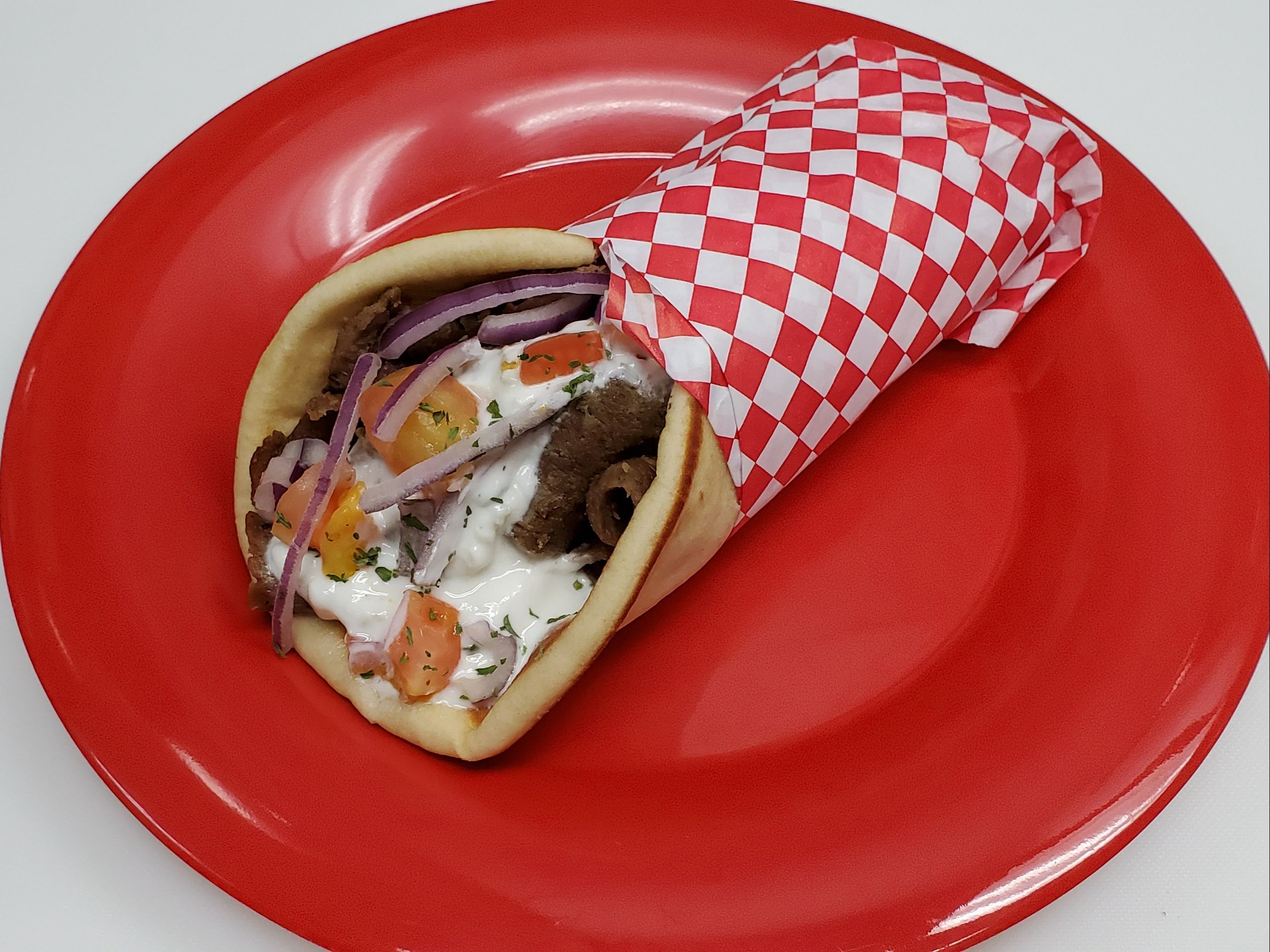 Gyro Sandwich.