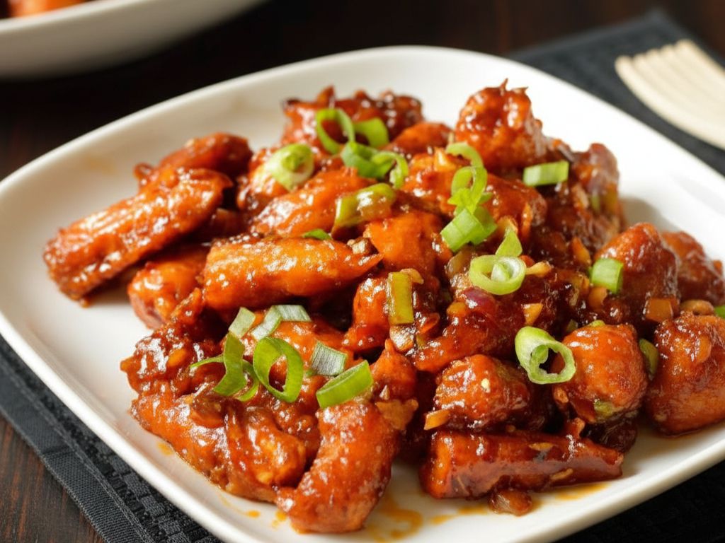 Baby Corn Manchurian (NF, DF).