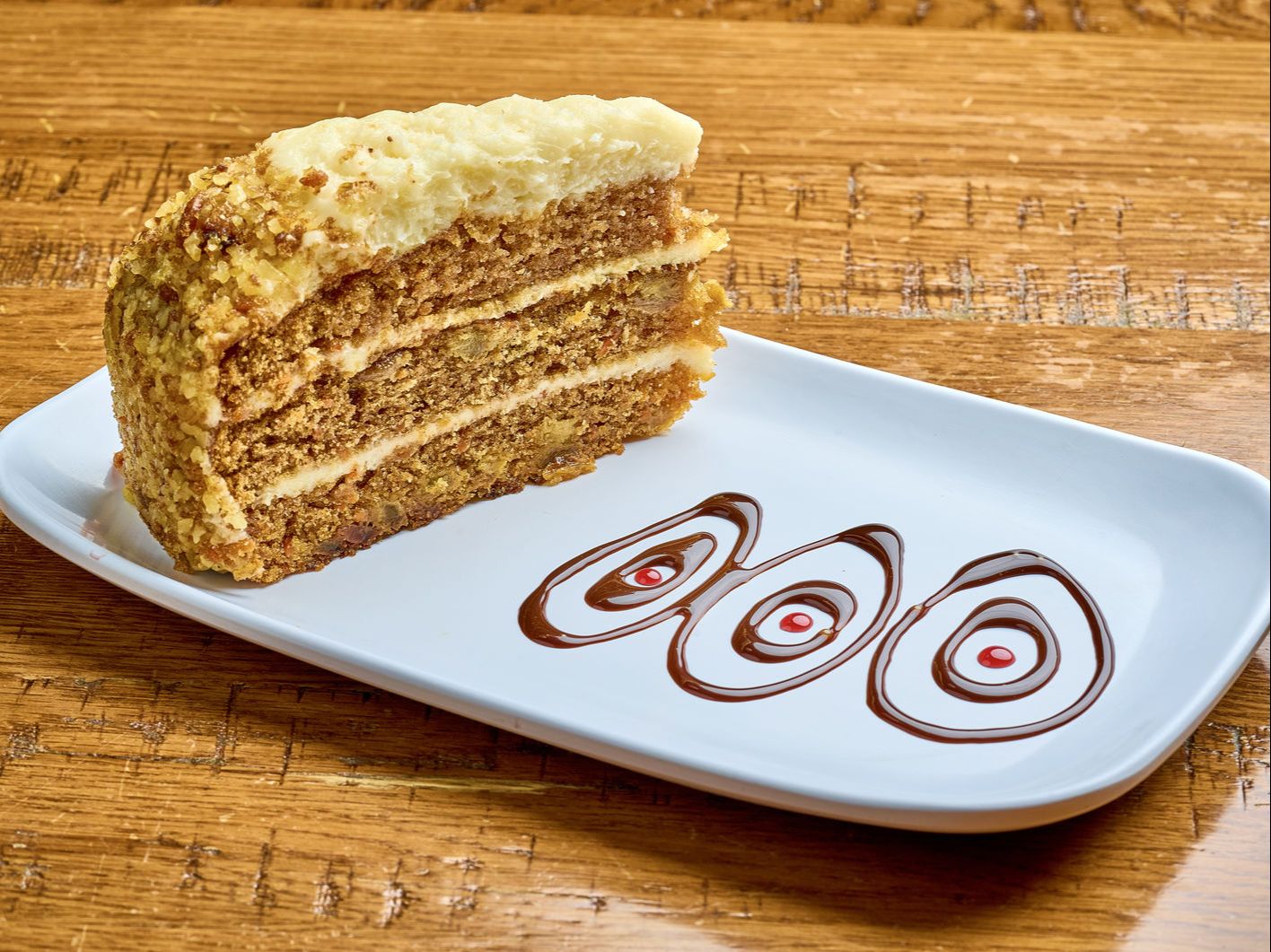 Carrot Cake Slice.