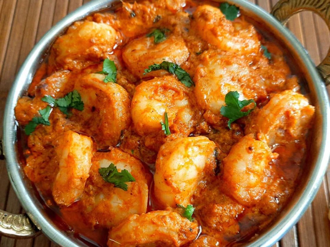 Shrimp Butter Masala.