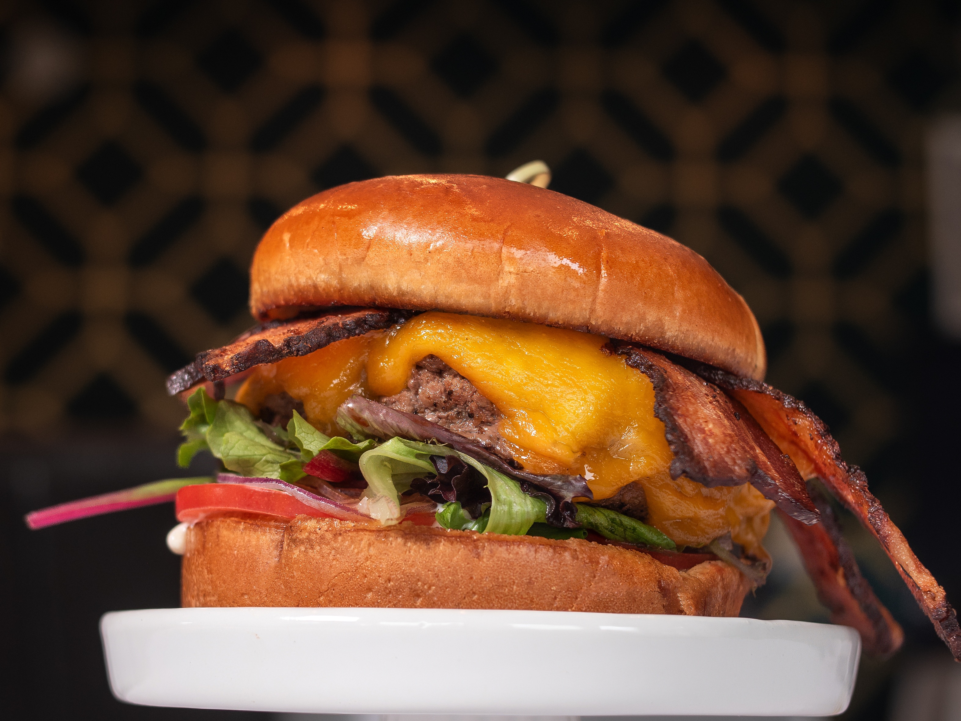 Verdigris Build Your Own Burger.