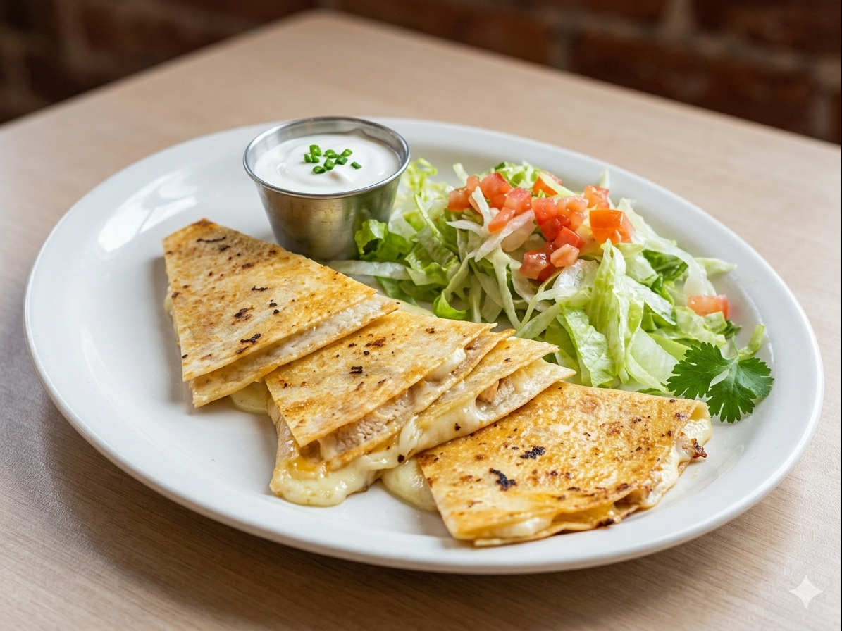 Queso Quesadilla.